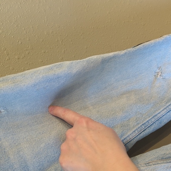 Abercrombie & Fitch Annie High Rise Girlfriend Jeans Size Zipper Size 25/0 Reg - Picture 12 of 16